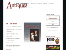Tablet Screenshot of antiquesjournal.com